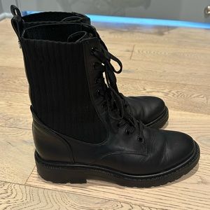 Sam Edelman Combat Boots Size 7